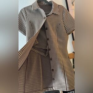 Reformation Reiss Set Brown - Size 4